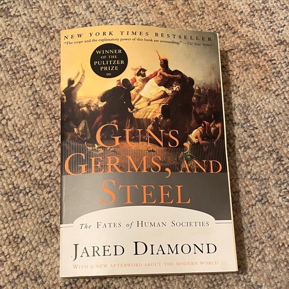 Guns, Germs, and Steel Book - Picture 1 of 2